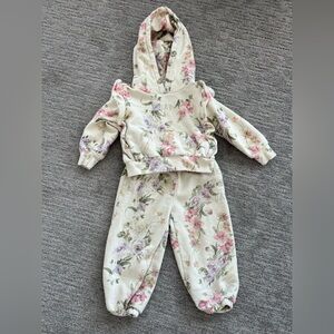 Gap x LoveShackFancy Floral Toddler Set 3T